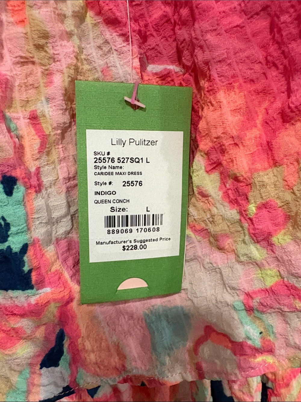 Lilly Pulitzer conch shell maxi. Nwt large - Picture 4 of 4